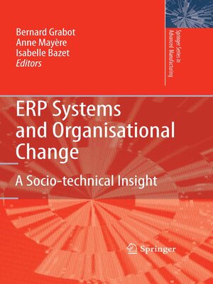 cover image of ERP Systems and Organisational Change